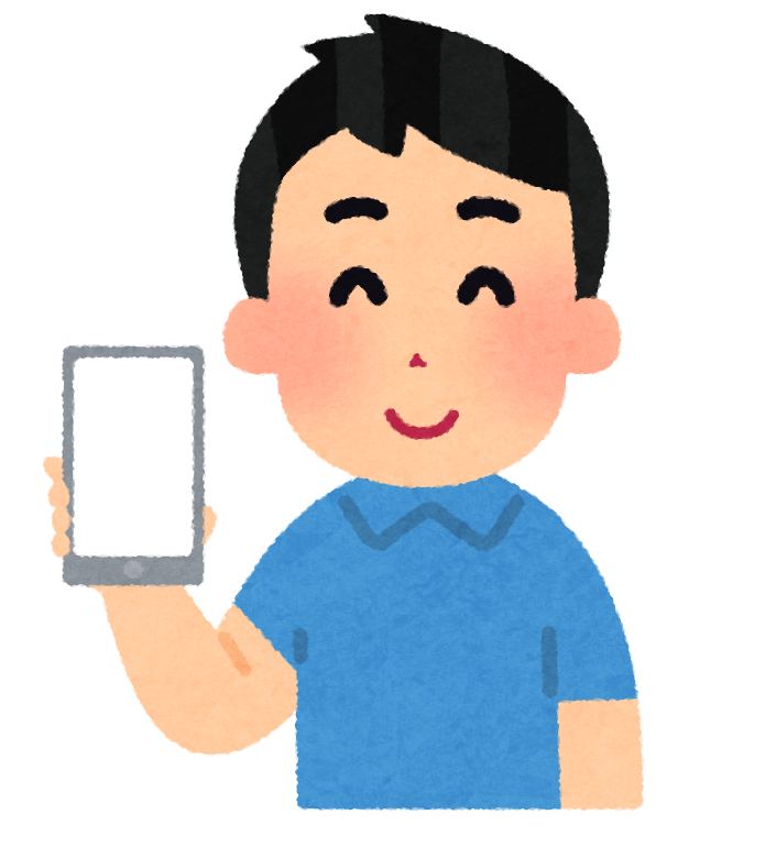 ミライロidを提示するJ君