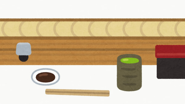 回転寿司での食後